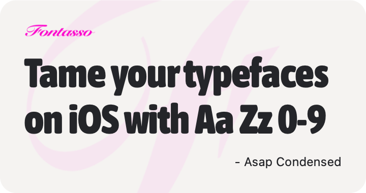 Asap Condensed specimen