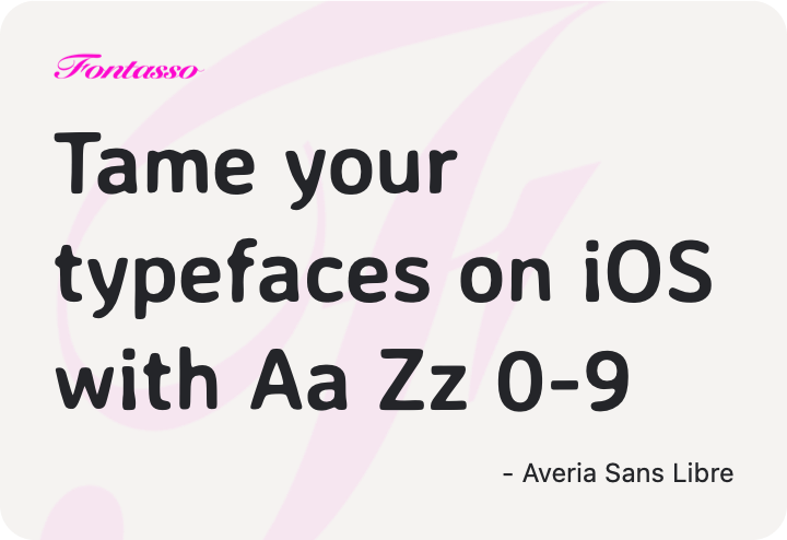 Averia Sans Libre specimen