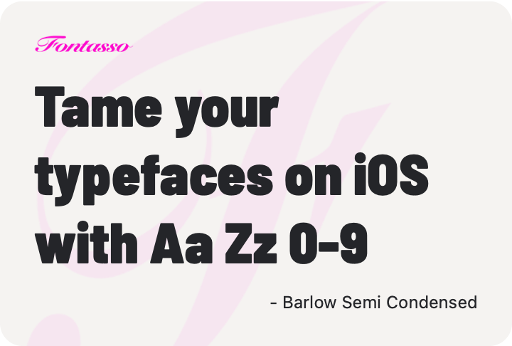 Barlow Semi Condensed specimen