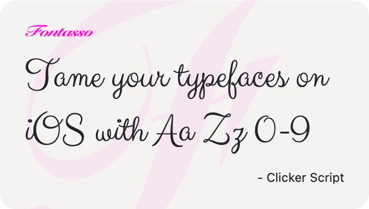 Clicker Script specimen