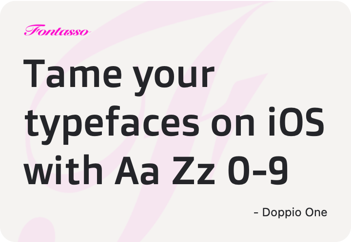 Doppio One specimen