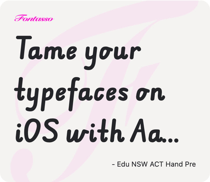 Edu NSW ACT Hand Pre specimen