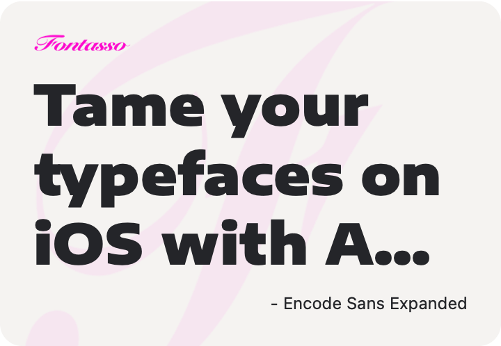 Encode Sans Expanded specimen