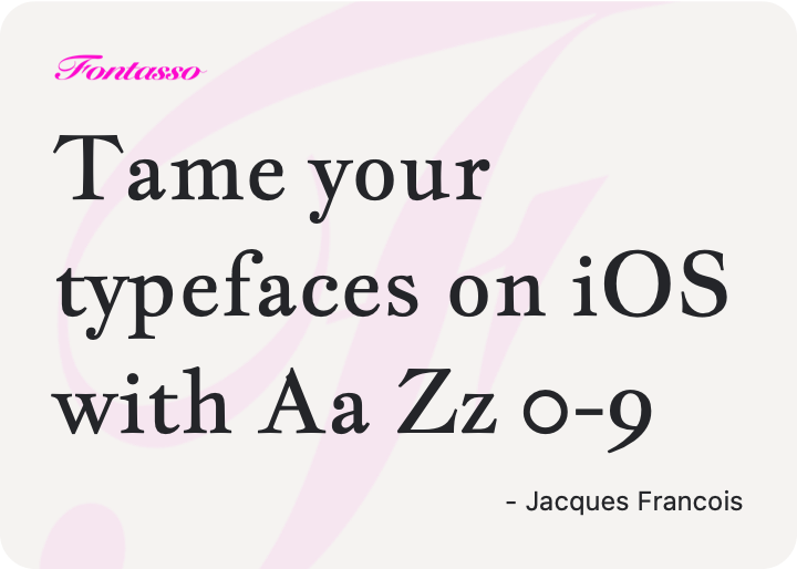 Jacques Francois specimen