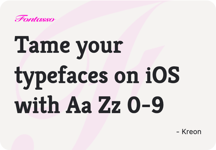 Kreon specimen