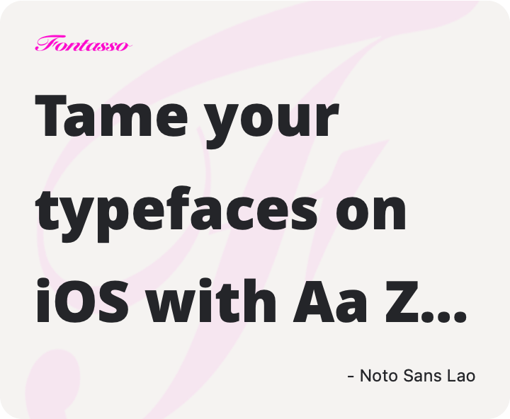 Noto Sans Lao specimen