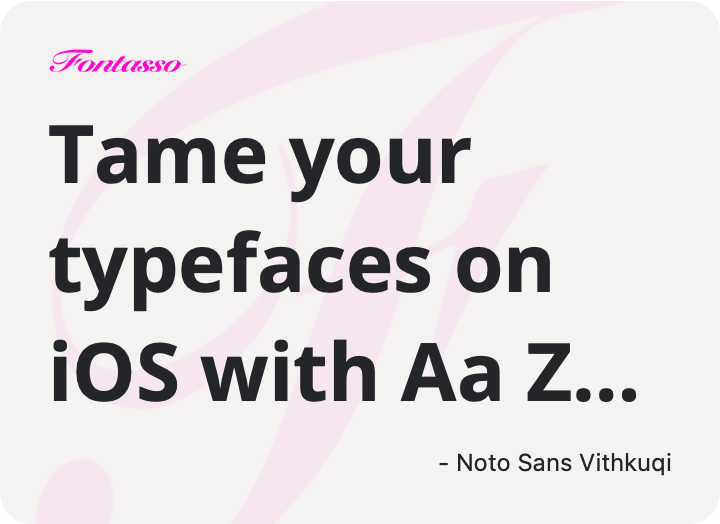 Noto Sans Vithkuqi specimen
