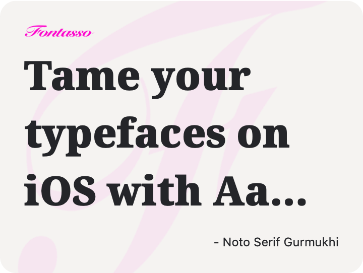 Noto Serif Gurmukhi specimen
