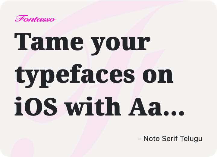 Noto Serif Telugu specimen