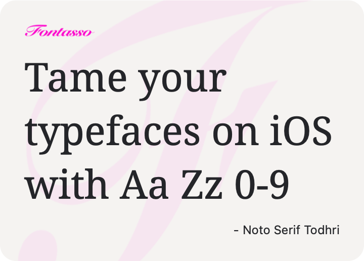 Noto Serif Todhri specimen