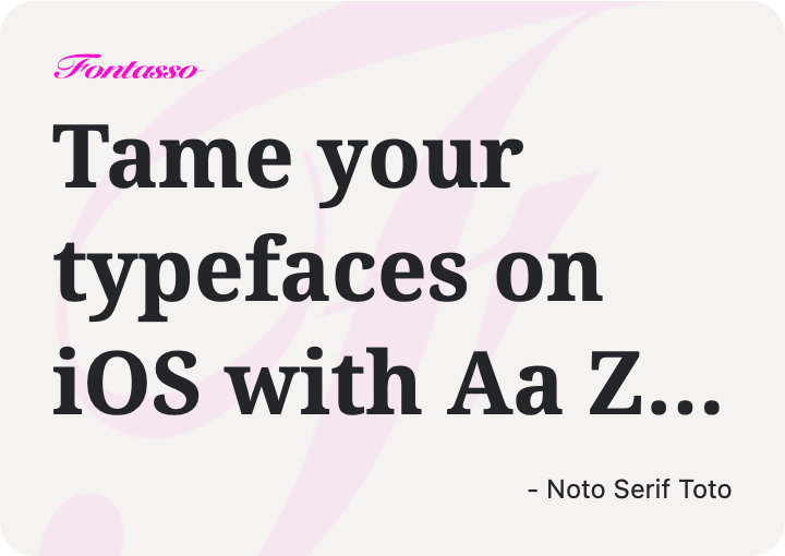 Noto Serif Toto specimen