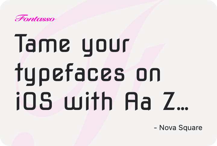 Nova Square specimen