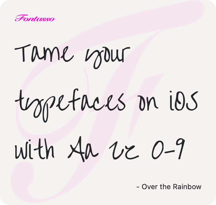 Over the Rainbow specimen