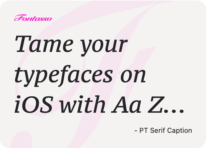 PT Serif Caption specimen