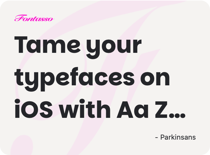 Parkinsans specimen