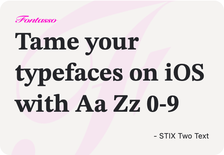 STIX Two Text specimen
