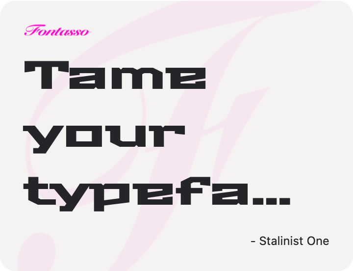 Stalinist One specimen