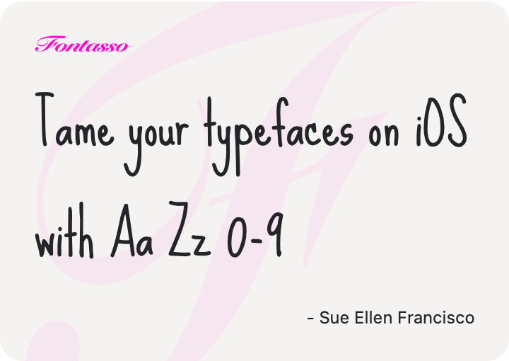 Sue Ellen Francisco specimen