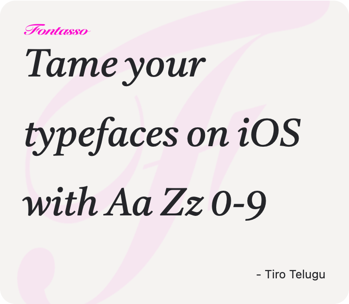 Tiro Telugu specimen