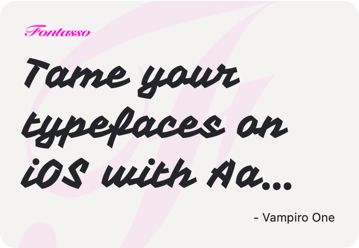 Vampiro One specimen