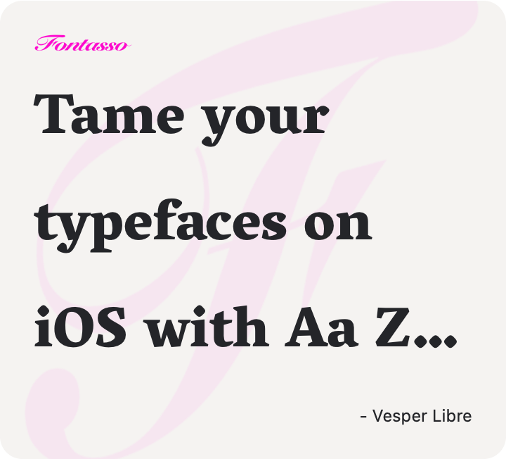 Vesper Libre specimen