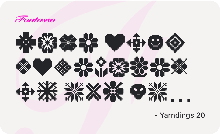 Yarndings 20 specimen