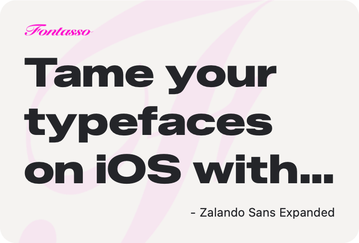 Zalando Sans Expanded specimen