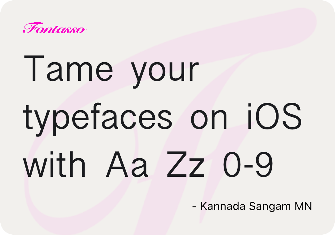 Kannada Sangam MN specimen