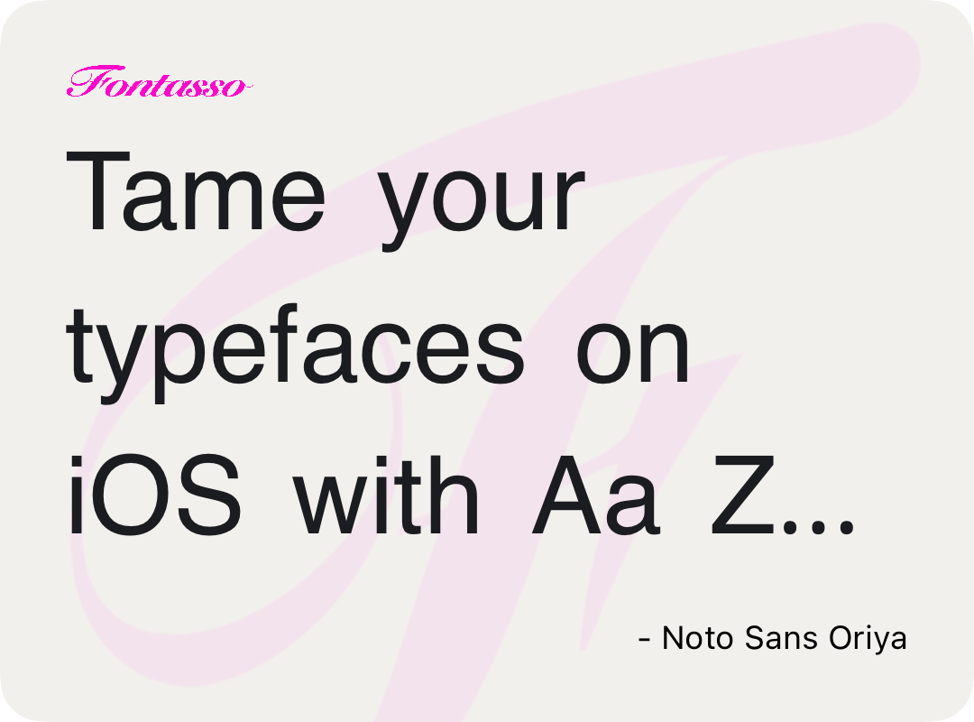Noto Sans Oriya specimen